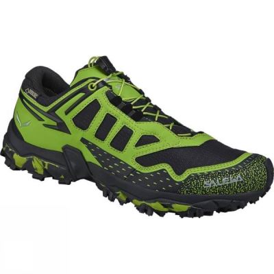 Zapatos Salewa Ultra Train GTX Hombre Negras / Verde - Chile TSJ018534